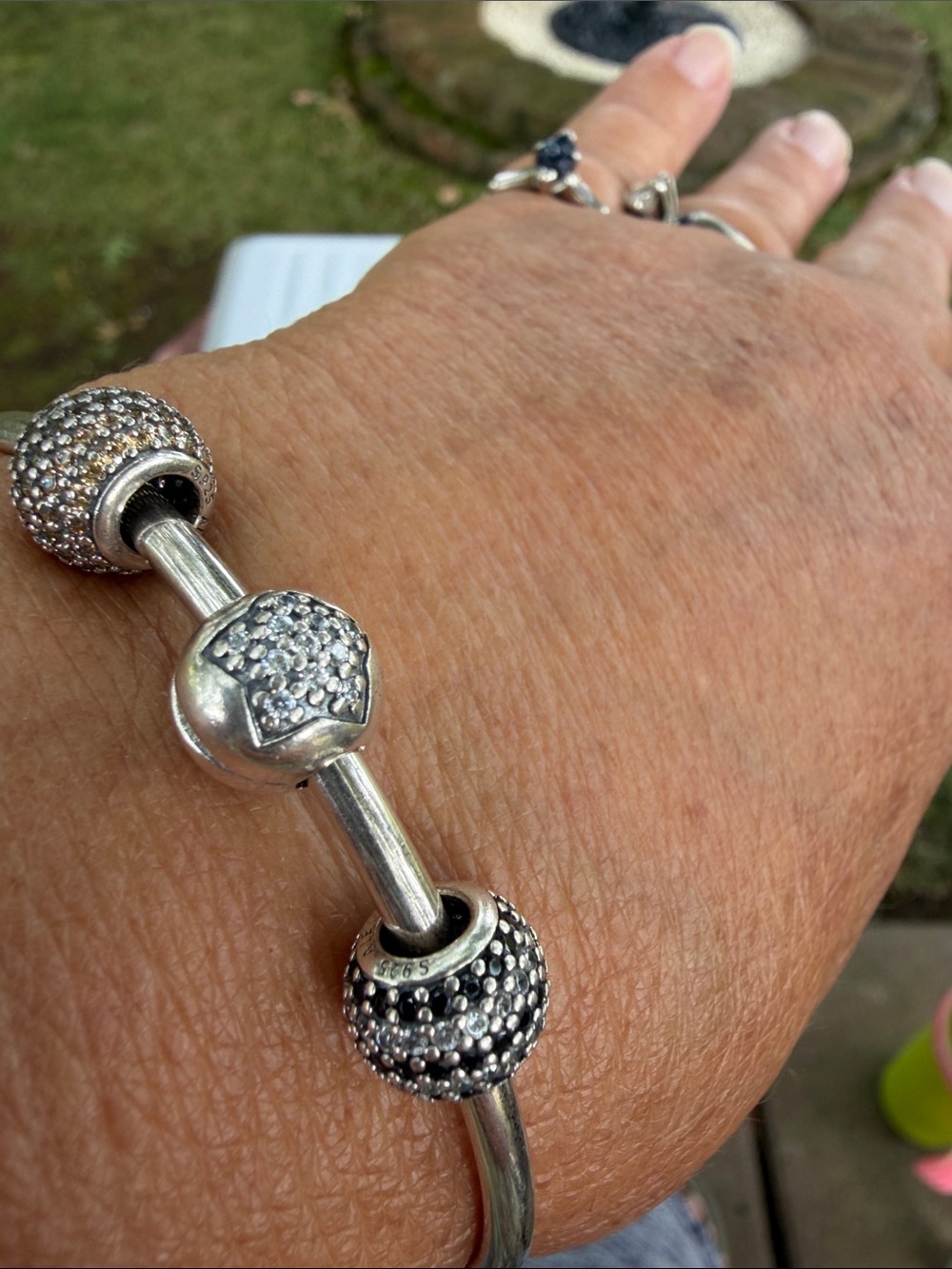 Sterling Pandora Bracelet - Picture 6 of 12